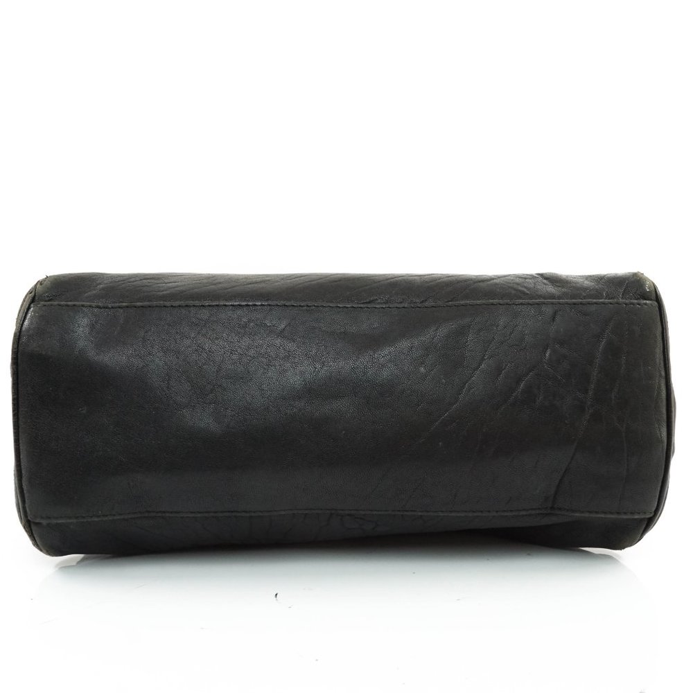 Auth Fendi Hand Bag Leather Black #25155F84 - Picture 6 of 13
